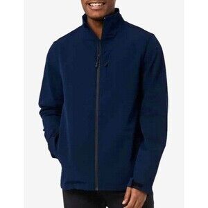 NWT 32 Degrees Heat Mens Full-Zip Lightweight Navy Blue Jogger Jacket Size XL